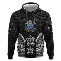 FSM Micronesia Six 9 One Zip Hoodie Polynesian Tribal Pattern