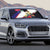 American Samoa Flag Day Since 1900 Auto Sun Shade Samoa Muamua Le Atua Tropical Flowers - Polynesian Pride