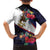 American Samoa Flag Day Since 1900 Family Matching Off Shoulder Maxi Dress and Hawaiian Shirt Samoa Muamua Le Atua Tropical Flowers