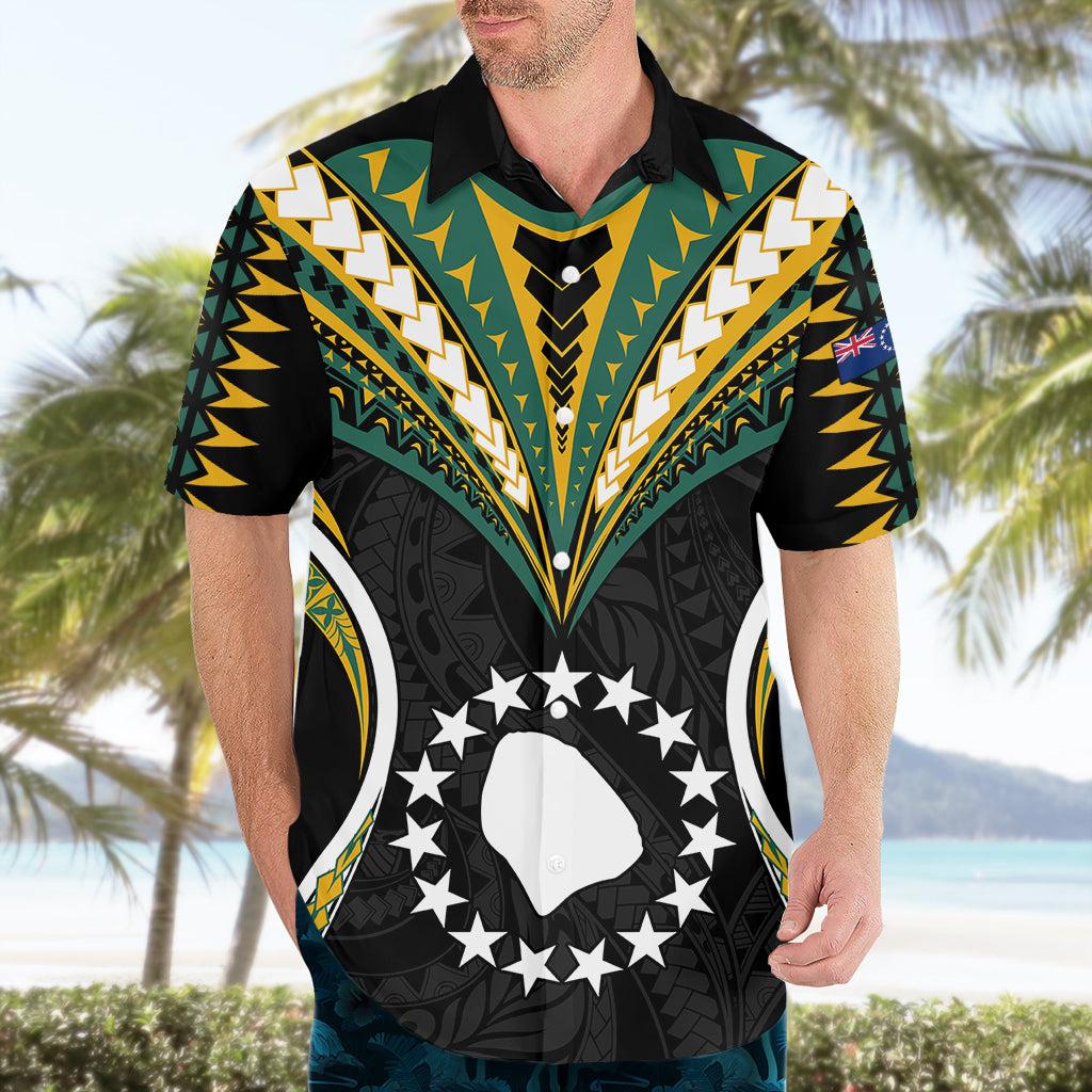 Polynesian Pride Atiu Island Hawaiian Shirt Cook Islands Tribal Wave Style LT9 - Polynesian Pride