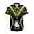 Polynesian Pride Mangaia Island Hawaiian Shirt Cook Islands Tribal Wave Style LT9 Black - Polynesian Pride