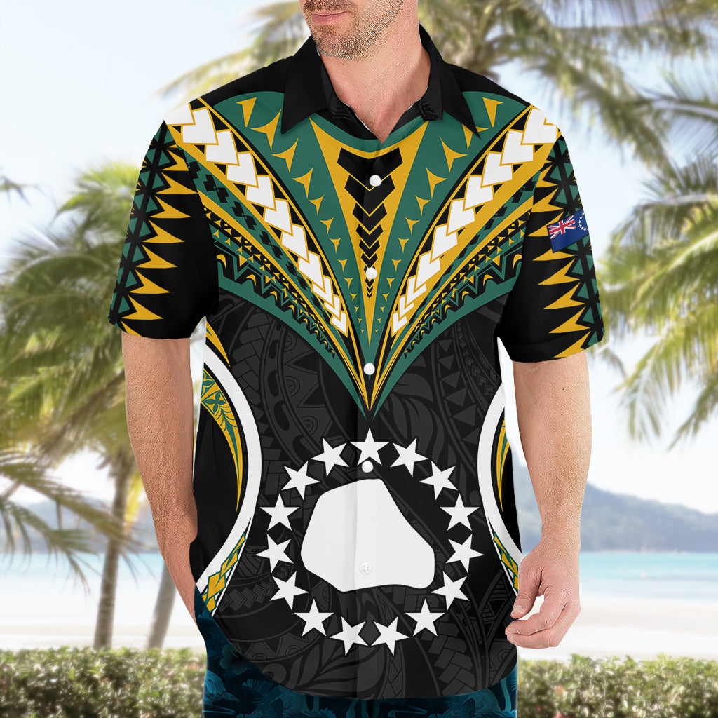 Polynesian Pride Mangaia Island Hawaiian Shirt Cook Islands Tribal Wave Style LT9 - Polynesian Pride
