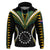 Custom Polynesian Pride Manihiki Island Hoodie Cook Islands Tribal Wave Style LT9 Pullover Hoodie Black - Polynesian Pride