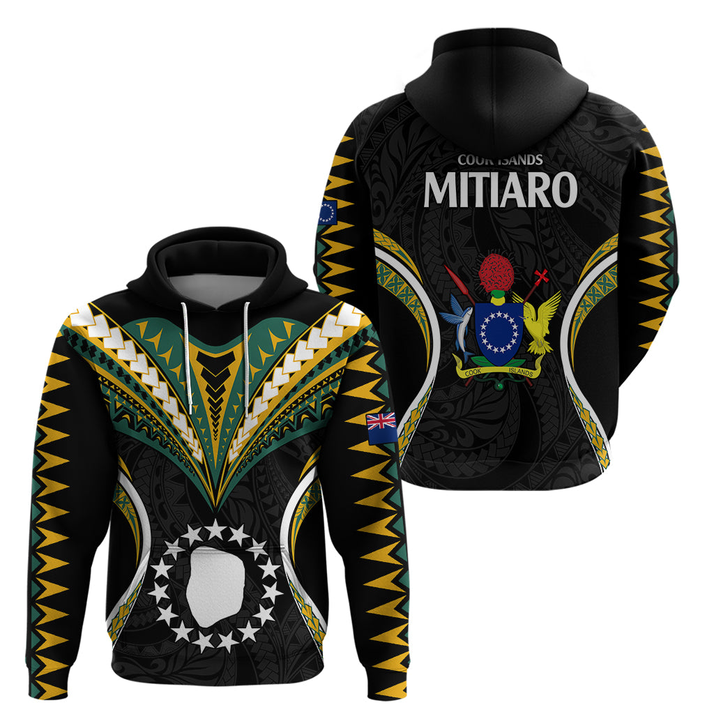 Polynesian Pride Mitiaro Island Hoodie Cook Islands Tribal Wave Style LT9 - Polynesian Pride