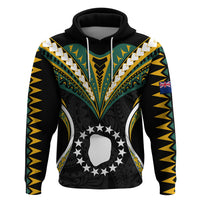 Custom Polynesian Pride Mitiaro Island Hoodie Cook Islands Tribal Wave Style LT9 Pullover Hoodie Black - Polynesian Pride