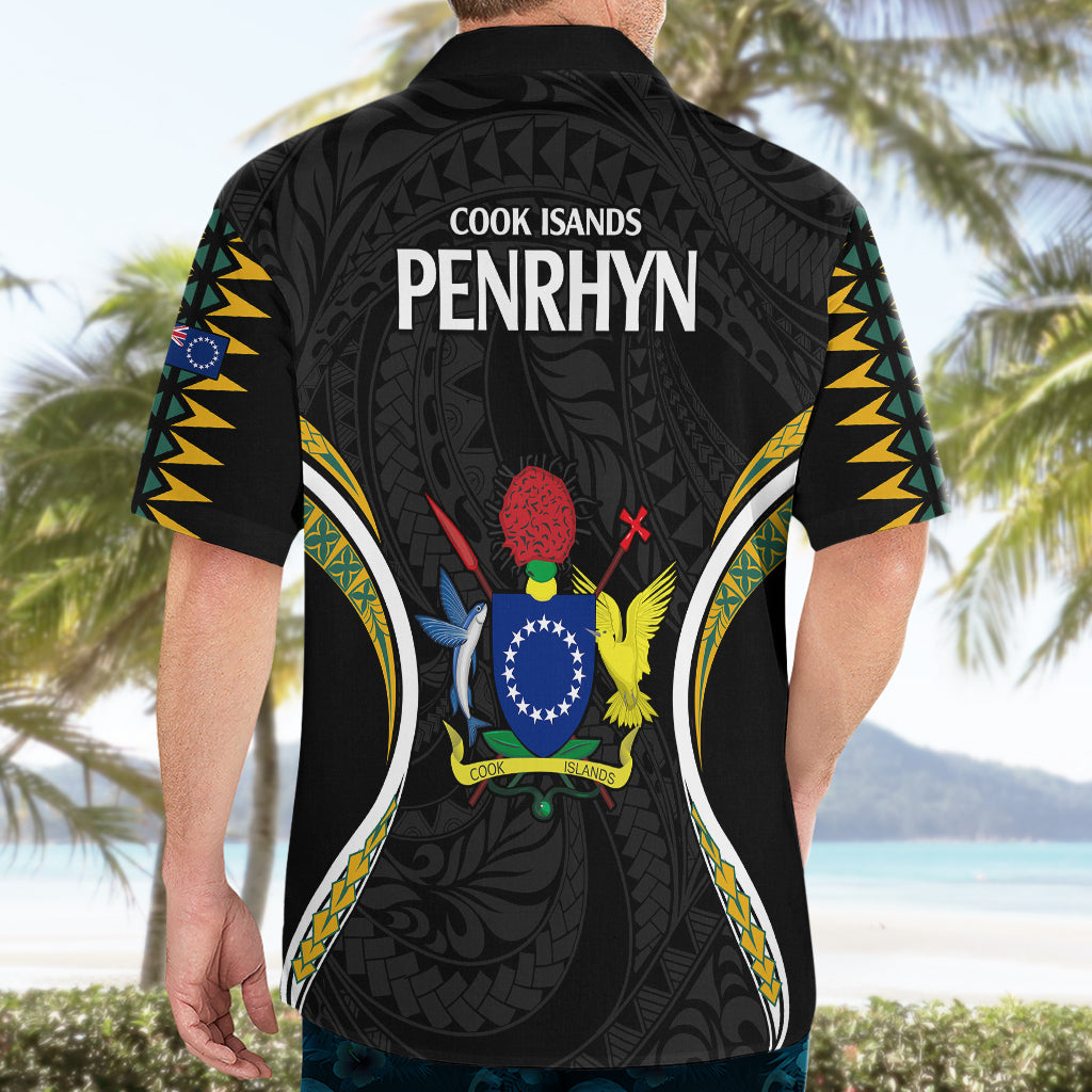 Polynesian Pride Penrhyn Island Hawaiian Shirt Cook Islands Tribal Wave Style LT9 - Polynesian Pride