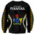 Polynesian Pride Pukapuka Island Sweatshirt Cook Islands Tribal Wave Style LT9 - Polynesian Pride