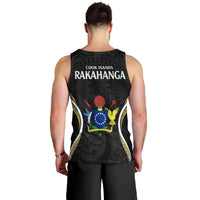 Polynesian Pride Rakahanga Island Men Tank Top Cook Islands Tribal Wave Style LT9 - Polynesian Pride