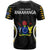 Polynesian Pride Rakahanga Island T Shirt Cook Islands Tribal Wave Style LT9 - Polynesian Pride