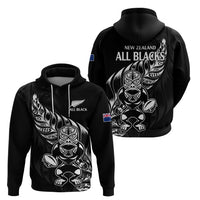 New Zealand All Black Rugby Hoodie LT9 - Polynesian Pride