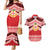 Personalised Kolisi Tonga College Atele Couples Matching Mermaid Dress and Hawaiian Shirt Polynesian Ngatu Tribal