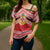 Personalised Kolisi Tonga College Atele Cross Shoulder Shirt Polynesian Ngatu Tribal - Polynesian Pride