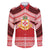 Personalised Kolisi Tonga College Atele Family Matching Off The Shoulder Long Sleeve Dress and Hawaiian Shirt Polynesian Ngatu Tribal