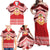 Personalised Kolisi Tonga College Atele Family Matching Off Shoulder Maxi Dress and Hawaiian Shirt Polynesian Ngatu Tribal