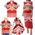 Personalised Kolisi Tonga College Atele Family Matching Puletasi and Hawaiian Shirt Polynesian Ngatu Tribal