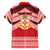Personalised Kolisi Tonga College Atele Family Matching Short Sleeve Bodycon Dress and Hawaiian Shirt Polynesian Ngatu Tribal