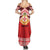 Personalised Kolisi Tonga College Atele Family Matching Summer Maxi Dress and Hawaiian Shirt Polynesian Ngatu Tribal