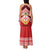 Personalised Kolisi Tonga College Atele Family Matching Tank Maxi Dress and Hawaiian Shirt Polynesian Ngatu Tribal