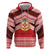 Personalised Kolisi Tonga College Atele Hoodie Polynesian Ngatu Tribal