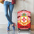 Personalised Kolisi Tonga College Atele Luggage Cover Polynesian Ngatu Tribal
