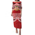 Personalised Kolisi Tonga College Atele Puletasi Polynesian Ngatu Tribal