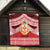 Personalised Kolisi Tonga College Atele Quilt Polynesian Ngatu Tribal