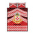 Personalised Kolisi Tonga College Atele Quilt Bed Set Polynesian Ngatu Tribal