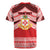 Personalised Kolisi Tonga College Atele Rugby Jersey Polynesian Ngatu Tribal