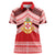 Personalised Kolisi Tonga College Atele Women Polo Shirt Polynesian Ngatu Tribal