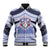 Personalised Tonga Apifoou College Baseball Jacket Polynesian Ngatu Tribal