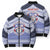 Personalised Tonga Apifoou College Bomber Puffer Jacket Polynesian Ngatu Tribal - Polynesian Pride