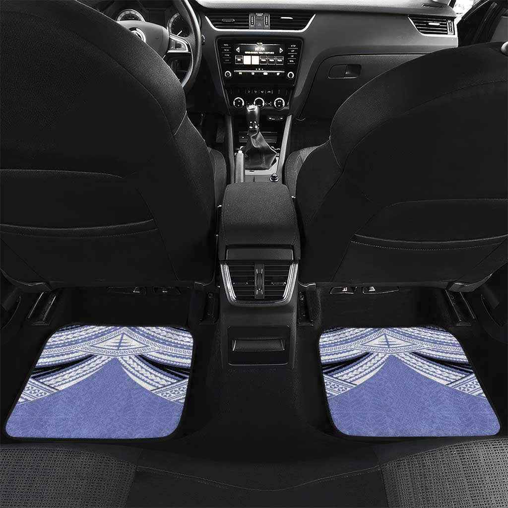 Personalised Tonga Apifoou College Car Mats Polynesian Ngatu Tribal