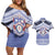 Personalised Tonga Apifoou College Couples Matching Off Shoulder Short Dress and Hawaiian Shirt Polynesian Ngatu Tribal