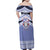 Personalised Tonga Apifoou College Family Matching Off Shoulder Maxi Dress and Hawaiian Shirt Polynesian Ngatu Tribal