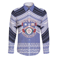 Personalised Tonga Apifoou College Family Matching Puletasi and Hawaiian Shirt Polynesian Ngatu Tribal