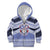 Personalised Tonga Apifoou College Kid Hoodie Polynesian Ngatu Tribal