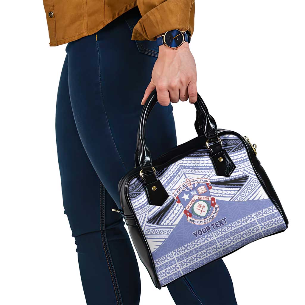 Personalised Tonga Apifoou College Shoulder Handbag Polynesian Ngatu Tribal LT9 - Polynesian Pride