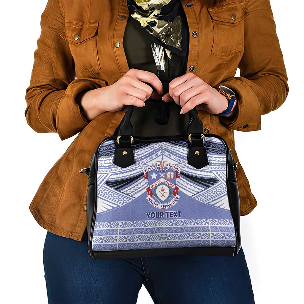 Personalised Tonga Apifoou College Shoulder Handbag Polynesian Ngatu Tribal LT9 - Polynesian Pride