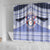 Personalised Tonga Apifoou College Shower Curtain Polynesian Ngatu Tribal