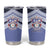 Personalised Tonga Apifoou College Tumbler Cup Polynesian Ngatu Tribal