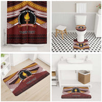 Personalised Tonga Beulah College Bathroom Set Polynesian Ngatu Tribal - Polynesian Pride