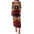 Personalised Tonga Beulah College Family Matching Puletasi and Hawaiian Shirt Polynesian Ngatu Tribal