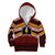 Personalised Tonga Beulah College Kid Hoodie Polynesian Ngatu Tribal