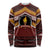 Personalised Tonga Beulah College Long Sleeve Shirt Polynesian Ngatu Tribal