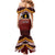 Personalised Tonga Beulah College Mermaid Dress Polynesian Ngatu Tribal