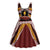 Personalised Tonga Beulah College Midi Dress Polynesian Ngatu Tribal - Polynesian Pride