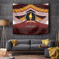 Personalised Tonga Beulah College Tapestry Polynesian Ngatu Tribal