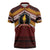 Personalised Tonga Beulah College Zipper Polo Shirt Polynesian Ngatu Tribal - Polynesian Pride