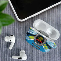 Personalised Tonga Lavengamalie College AirPods Case Polynesian Ngatu Tribal - Polynesian Pride