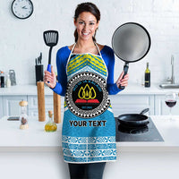 Personalised Tonga Lavengamalie College Apron Polynesian Ngatu Tribal - Polynesian Pride
